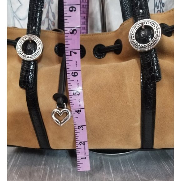 Suede Brighton Handbag, Cinclaire Brighton Bag - Picture 9 of 15